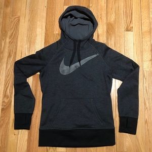 Nike Therma-Fit dark gray hoodie. Size small.
